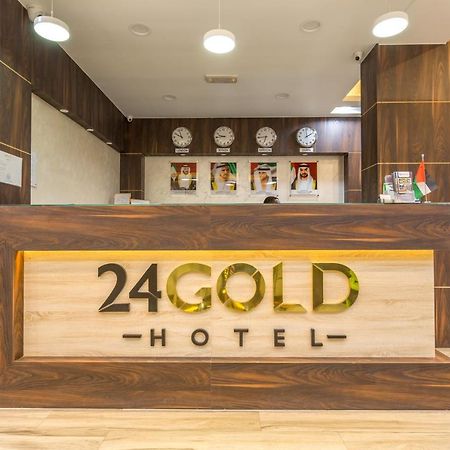 24 Gold Hotel Dubai Exterior foto